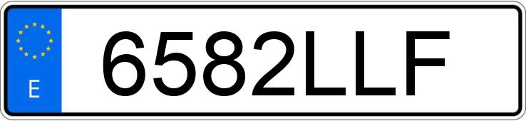 Numer rejestracyjny 6582LLF posiada FORD PUMA