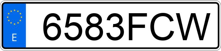 Numer rejestracyjny 6583FCW posiada CITROEN C2 Numer rejestracyjny 6583FCW posiada CITROEN C2