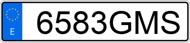 Numer rejestracyjny 6583GMS posiada PEUGEOT 308 Numer rejestracyjny 6583GMS posiada PEUGEOT 308