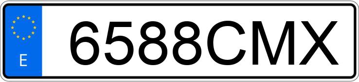 Numer rejestracyjny 6588CMX posiada SEAT LEON