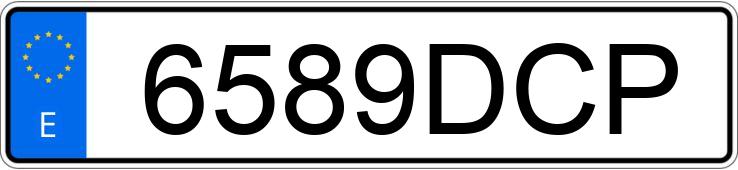 Numer rejestracyjny 6589DCP posiada SUZUKI BURGMAN 125