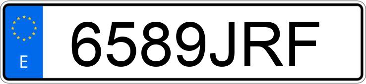 Numer rejestracyjny 6589JRF posiada PEUGEOT PARTNER