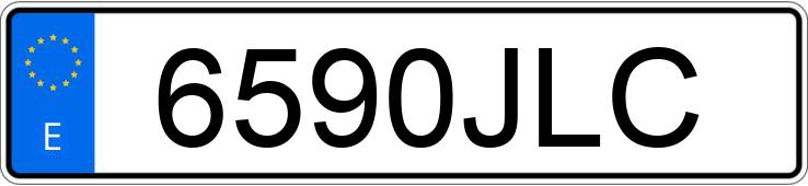 Numer rejestracyjny 6590JLC posiada SEAT IBIZA