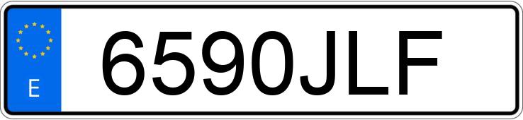 Numer rejestracyjny 6590JLF posiada HONDA CR-V