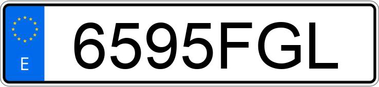 Numer rejestracyjny 6595FGL posiada PEUGEOT 407