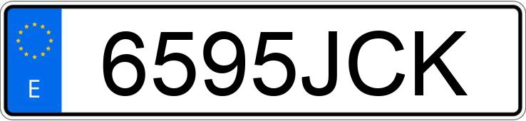 Numer rejestracyjny 6595JCK posiada KYMCO AGILITY CITY