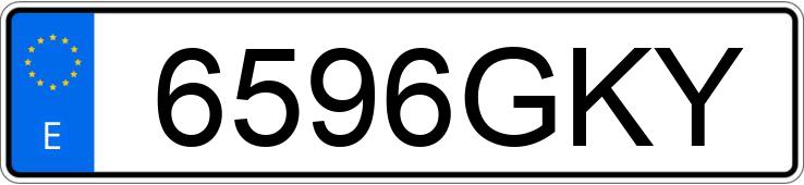 Numer rejestracyjny 6596GKY posiada RENAULT CLIO Numer rejestracyjny 6596GKY posiada RENAULT CLIO