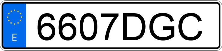 Numer rejestracyjny 6607DGC posiada AUDI A4 Numer rejestracyjny 6607DGC posiada AUDI A4