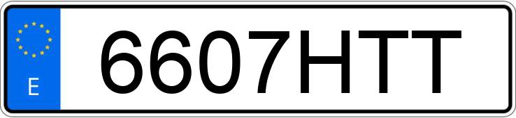 Numer rejestracyjny 6607HTT posiada RENAULT CLIO Numer rejestracyjny 6607HTT posiada RENAULT CLIO