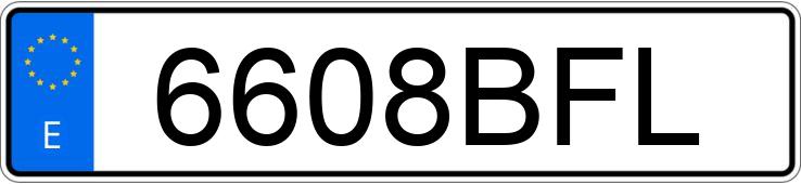 Numer rejestracyjny 6608BFL posiada BMW SERIE 3 Numer rejestracyjny 6608BFL posiada BMW SERIE 3