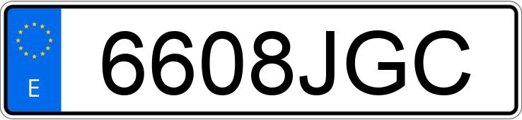Numer rejestracyjny 6608JGC posiada VOLKSWAGEN PASSAT Numer rejestracyjny 6608JGC posiada VOLKSWAGEN PASSAT