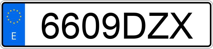 Numer rejestracyjny 6609DZX posiada FORD MONDEO 2.0 TDCI 115 FUTURA X