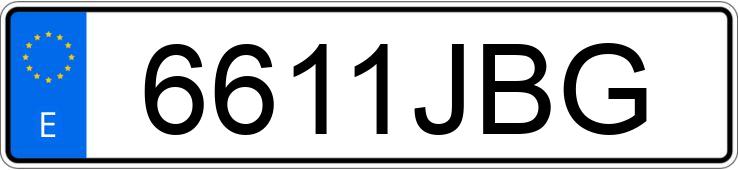Numer rejestracyjny 6611JBG posiada SEAT LEON Numer rejestracyjny 6611JBG posiada SEAT LEON