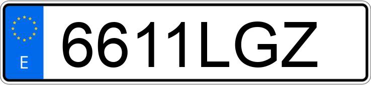 Numer rejestracyjny 6611LGZ posiada CITROEN BERLINGO Numer rejestracyjny 6611LGZ posiada CITROEN BERLINGO