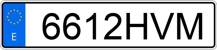 Numer rejestracyjny 6612HVM posiada LAND ROVER RANGE ROVER EVOQUE Numer rejestracyjny 6612HVM posiada LAND ROVER RANGE ROVER EVOQUE