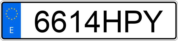 Numer rejestracyjny 6614HPY posiada MERCEDES A (176) Numer rejestracyjny 6614HPY posiada MERCEDES A (176)