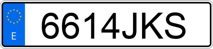 Numer rejestracyjny 6614JKS posiada MINI MINI Numer rejestracyjny 6614JKS posiada MINI MINI