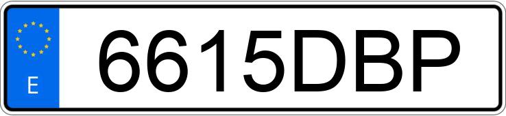 Numer rejestracyjny 6615DBP posiada BMW R 1200