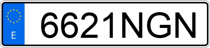 Numer rejestracyjny 6621NGN posiada MERCEDES CLA (118) 35 AMG SPEEDSHIFT 4MATIC+ 8G-DCT