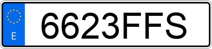 Numer rejestracyjny 6623FFS posiada MERCEDES C (203) Numer rejestracyjny 6623FFS posiada MERCEDES C (203)