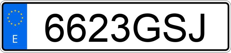 Numer rejestracyjny 6623GSJ posiada KIA CEED Numer rejestracyjny 6623GSJ posiada KIA CEED