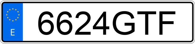 Numer rejestracyjny 6624GTF posiada FORD GALAXY Numer rejestracyjny 6624GTF posiada FORD GALAXY