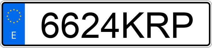 Numer rejestracyjny 6624KRP posiada AUDI A7 SPORTBACK Numer rejestracyjny 6624KRP posiada AUDI A7 SPORTBACK