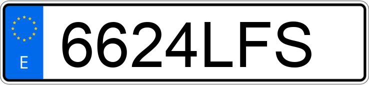 Numer rejestracyjny 6624LFS posiada MERCEDES AMG GT (190)