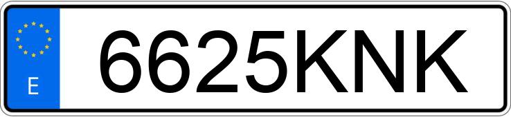 Numer rejestracyjny 6625KNK posiada CITROEN C3 AIRCROSS