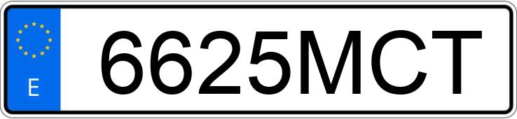 Numer rejestracyjny 6625MCT posiada MINI MINI Numer rejestracyjny 6625MCT posiada MINI MINI