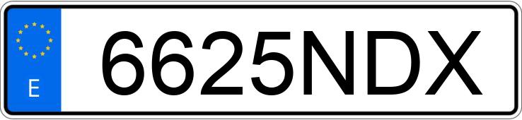 Numer rejestracyjny 6625NDX posiada SKODA SCALA Numer rejestracyjny 6625NDX posiada SKODA SCALA