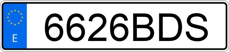 Numer rejestracyjny 6626BDS posiada VOLKSWAGEN POLO Numer rejestracyjny 6626BDS posiada VOLKSWAGEN POLO