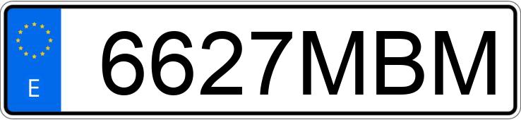 Numer rejestracyjny 6627MBM posiada CUPRA FORMENTOR