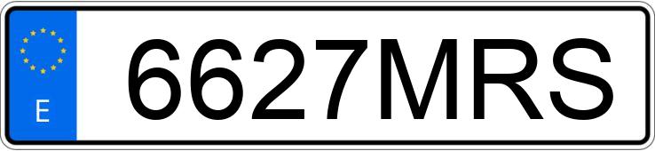 Numer rejestracyjny 6627MRS posiada AUDI A5 SPORTBACK