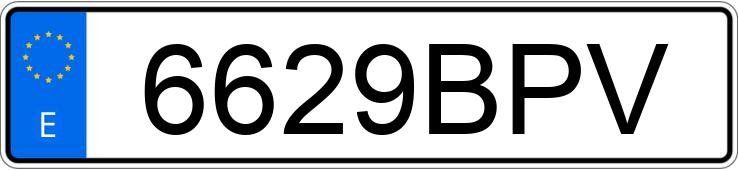 Numer rejestracyjny 6629BPV posiada BMW SERIE 7 Numer rejestracyjny 6629BPV posiada BMW SERIE 7