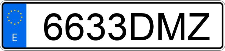 Numer rejestracyjny 6633DMZ posiada CITROEN C3