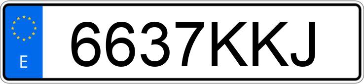 Numer rejestracyjny 6637KKJ posiada VOLKSWAGEN GOLF Numer rejestracyjny 6637KKJ posiada VOLKSWAGEN GOLF