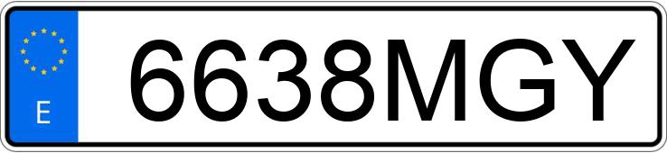 Numer rejestracyjny 6638MGY posiada TESLA MODEL Y Numer rejestracyjny 6638MGY posiada TESLA MODEL Y