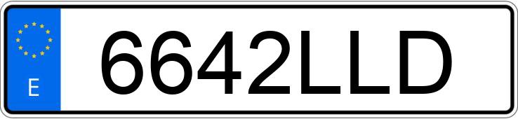 Numer rejestracyjny 6642LLD posiada NISSAN QASHQAI Numer rejestracyjny 6642LLD posiada NISSAN QASHQAI