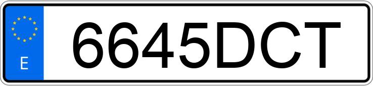 Numer rejestracyjny 6645DCT posiada VOLKSWAGEN TOUAREG Numer rejestracyjny 6645DCT posiada VOLKSWAGEN TOUAREG