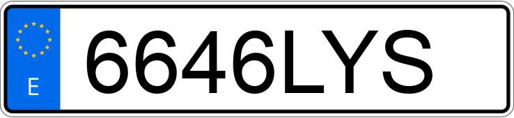 Numer rejestracyjny 6646LYS posiada CUPRA FORMENTOR Numer rejestracyjny 6646LYS posiada CUPRA FORMENTOR