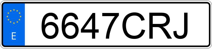 Numer rejestracyjny 6647CRJ posiada HYUNDAI GETZ Numer rejestracyjny 6647CRJ posiada HYUNDAI GETZ