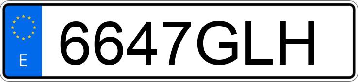 Numer rejestracyjny 6647GLH posiada RENAULT TRAFIC Numer rejestracyjny 6647GLH posiada RENAULT TRAFIC