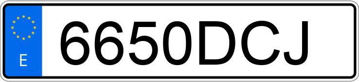 Numer rejestracyjny 6650DCJ posiada RENAULT CLIO Numer rejestracyjny 6650DCJ posiada RENAULT CLIO