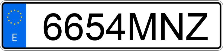 Numer rejestracyjny 6654MNZ posiada BMW X4 Numer rejestracyjny 6654MNZ posiada BMW X4