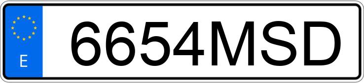 Numer rejestracyjny 6654MSD posiada AUDI 80 Numer rejestracyjny 6654MSD posiada AUDI 80