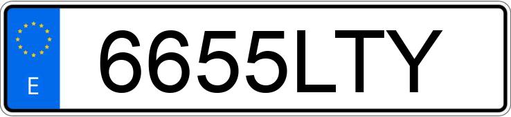 Numer rejestracyjny 6655LTY posiada SEAT LEON ST STYLE 1.0 TSI 110 Numer rejestracyjny 6655LTY posiada SEAT LEON ST STYLE 1.0 TSI 110