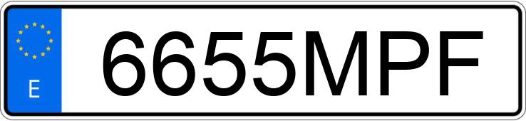 Numer rejestracyjny 6655MPF posiada CUPRA FORMENTOR