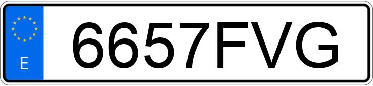 Numer rejestracyjny 6657FVG posiada FORD FOCUS Numer rejestracyjny 6657FVG posiada FORD FOCUS