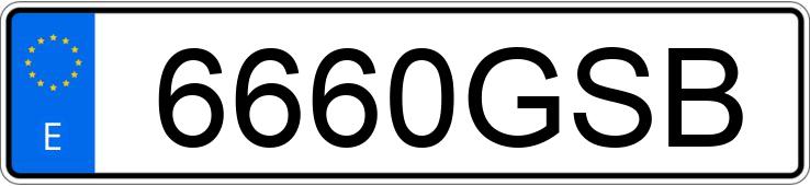 Numer rejestracyjny 6660GSB posiada TOYOTA RAV4 Numer rejestracyjny 6660GSB posiada TOYOTA RAV4